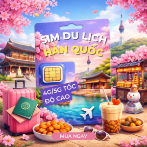 Sim Du Lịch Hàn Quốc