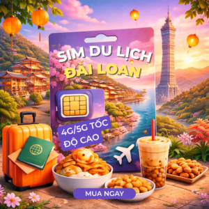 Sim Du Lịch Đài Loan